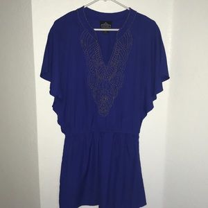 Gold beaded dress